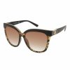 Women * | Wholesale Jessica Simpson Black Tortoise & Amber Fade Cat-Eye Sunglasses For Women