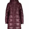 Women * | Discount Jessica Simpson Merlot Hooded Puffer Parka Women & Plus