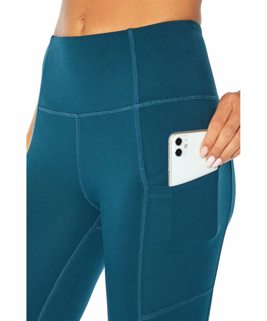 Women * | Top 10 Jessica Simpson Reflecting Pond Tummy Control 22" Capri Leggings Women