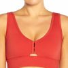 Women * | Brand New Jessica Simpson Baked Apple Mikie Wireless Sports Bra For Women