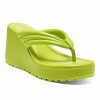 Women * | Discount Jessica Simpson Spring Green Kemnie Wedge Sandal Women