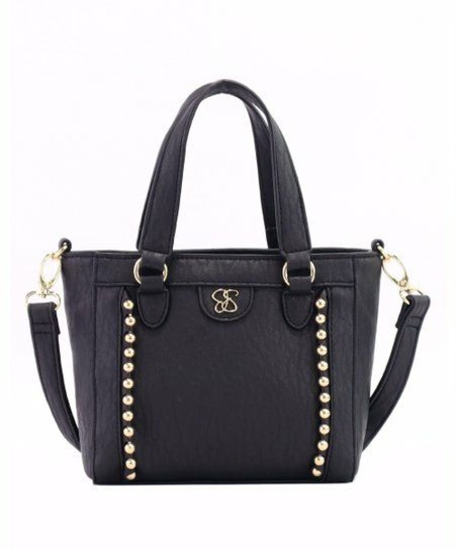 Women * | Best Reviews Of Jessica Simpson Meteorite Stud-Accent Gia Satchel For Women