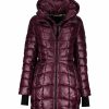 Women * | Coupon Jessica Simpson Cranberry Hooded Puffer Parka Women & Plus