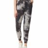 Women * | Budget Jessica Simpson Black Tie-Dye Riya Sweatpants Women