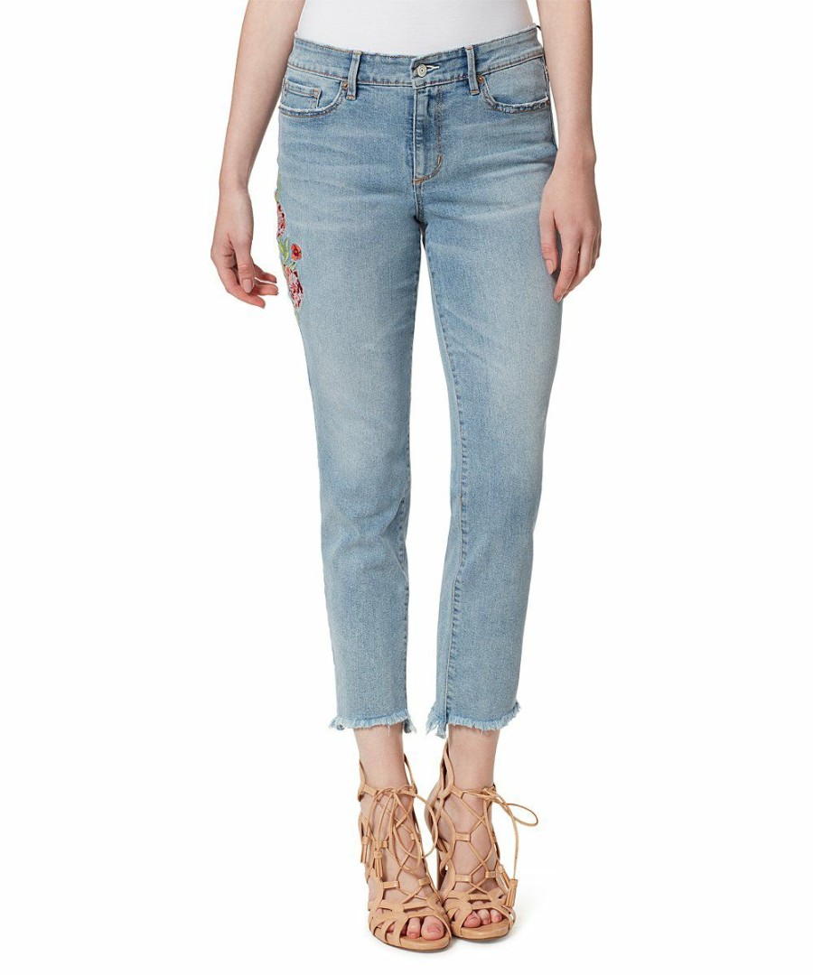 Women * | Cheap Jessica Simpson Back Roads Arrow Straight Ankle Jeans Women