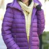 Women * | New Jessica Simpson Cranberry Hooded Puffer Coat Women