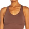 Women * | Hot Sale Jessica Simpson Mulberry Annika Longline Racerback Sports Bra For Women