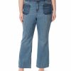 Women * | New Jessica Simpson Blue Overcast Wide-Leg Jeans Plus For Women