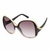 Women * | Cheapest Jessica Simpson Black Fade & Goldtone Butterfly Sunglasses For Women