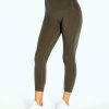 Women * | Hot Sale Jessica Simpson Gunmetal Encore Capri Leggings Women