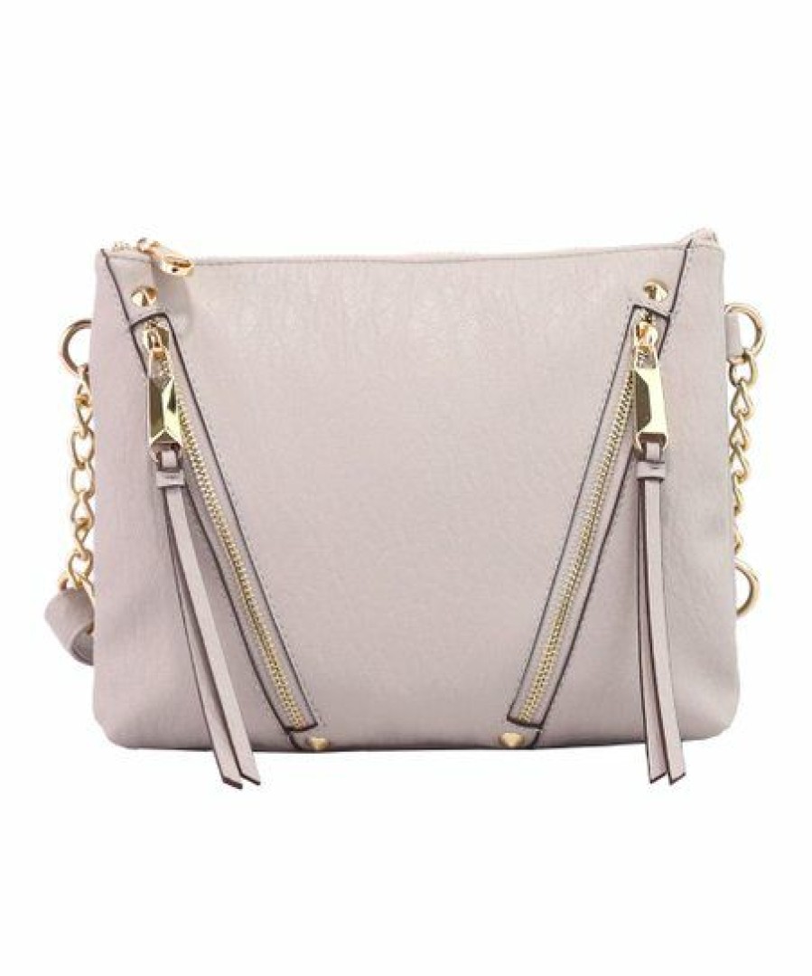 Women * | New Jessica Simpson Quartz Zip-Accent Nicole Crossbody Bag For Women