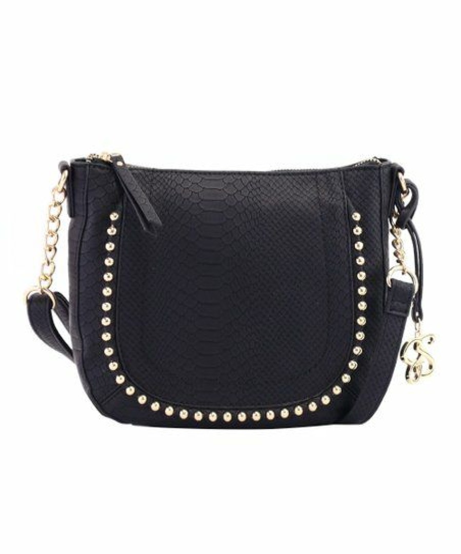 Women * | Budget Jessica Simpson Meteorite Stud-Accent Kelly Crossbody Bag For Women