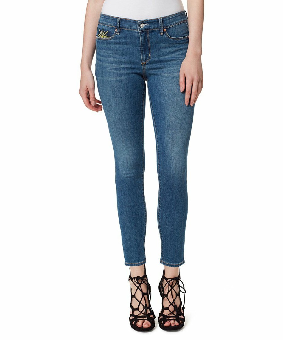 Women * | Best Reviews Of Jessica Simpson Side Eye Kiss Me Ankle Skinny Jeans Women