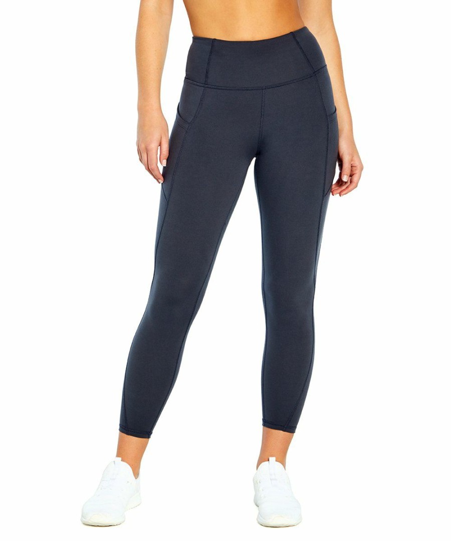 Women * | Top 10 Jessica Simpson Blue Pocket Tummy-Control High-Waist 25" Leggings Women