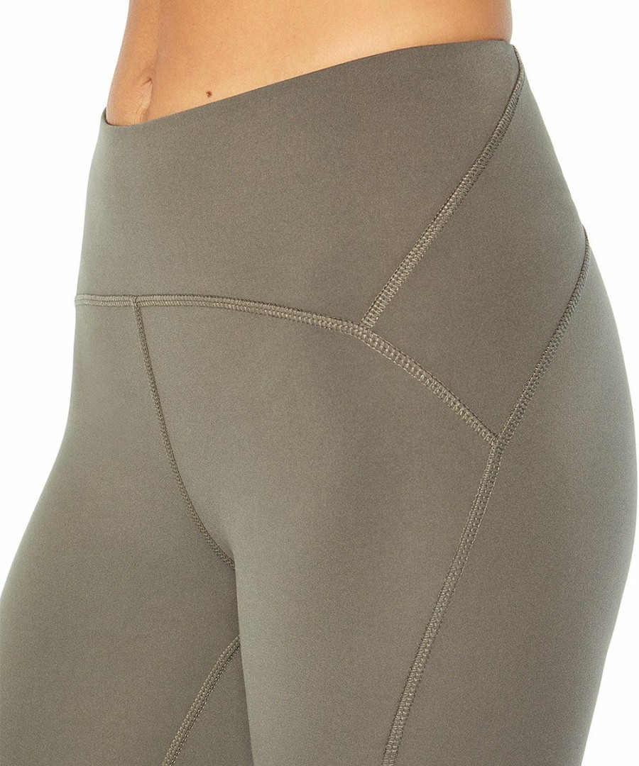 Women * | Top 10 Jessica Simpson Gunmetal Encore Ankle-Cut 25" Leggings Women