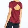 Women * | Flash Sale Jessica Simpson Zinfandel Twist Cutout-Back Jamie Scoop Neck Tee Women