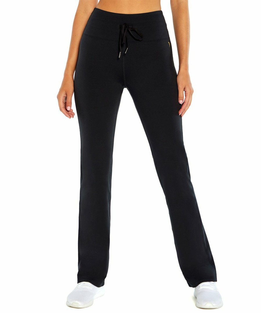 Women * | Promo Jessica Simpson Black Trina Tennis Pants Women