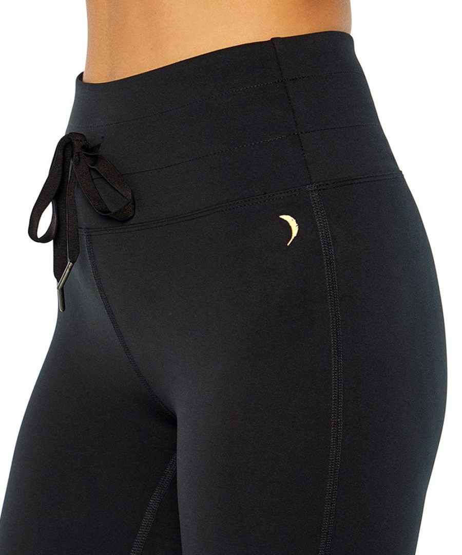 Women * | Promo Jessica Simpson Black Trina Tennis Pants Women