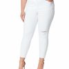 Women * | Best Reviews Of Jessica Simpson White High-Rise Skinny Jeans Plus For Women