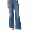 Women * | Coupon Jessica Simpson Blue True Love Trouser Wide-Leg Jeans Women