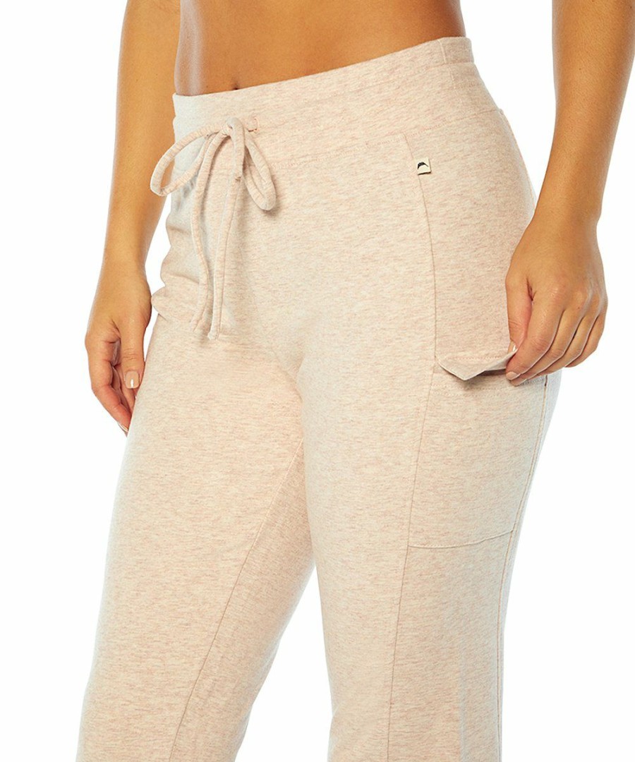 Women * | Best Reviews Of Jessica Simpson Heather Peach Whip Patch-Pocket Taylor 27" Joggers Women