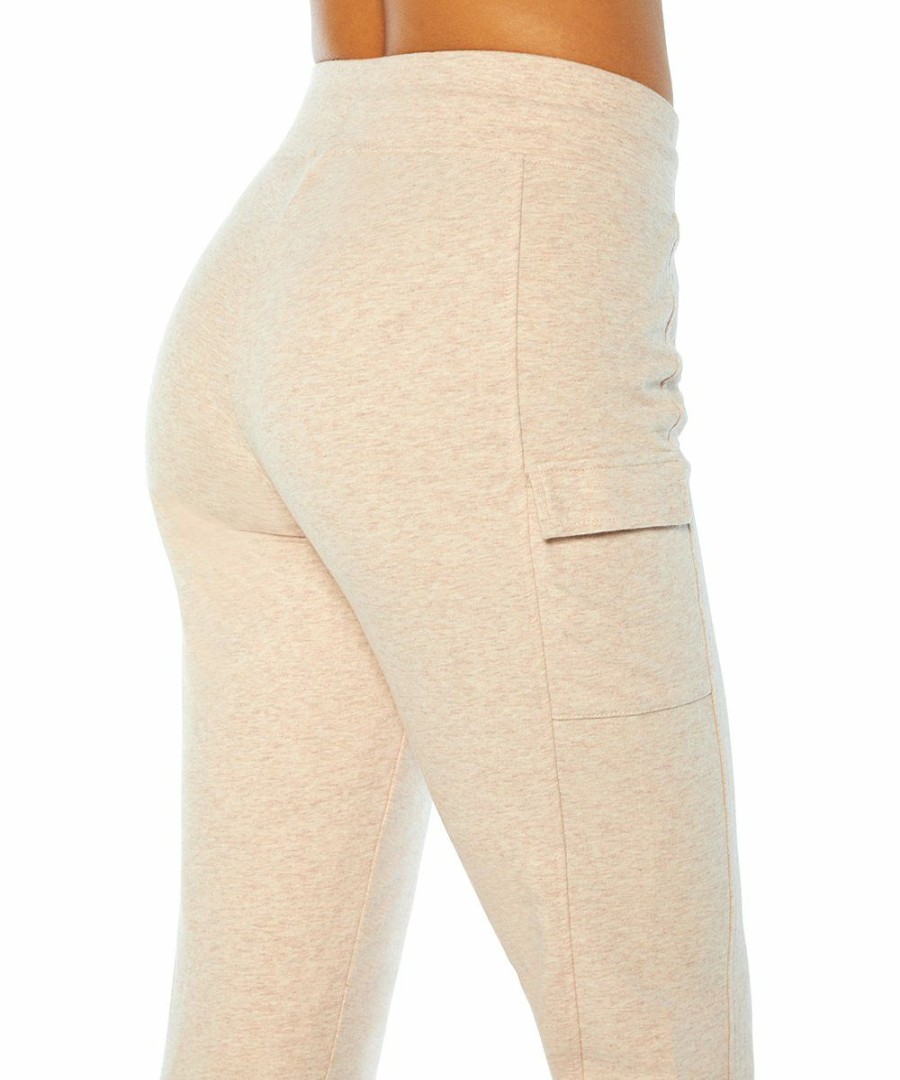 Women * | Best Reviews Of Jessica Simpson Heather Peach Whip Patch-Pocket Taylor 27" Joggers Women