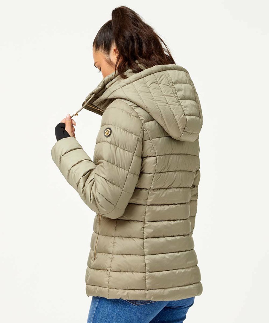 Women * | Best Sale Jessica Simpson Sage Hooded Puffer Coat Women