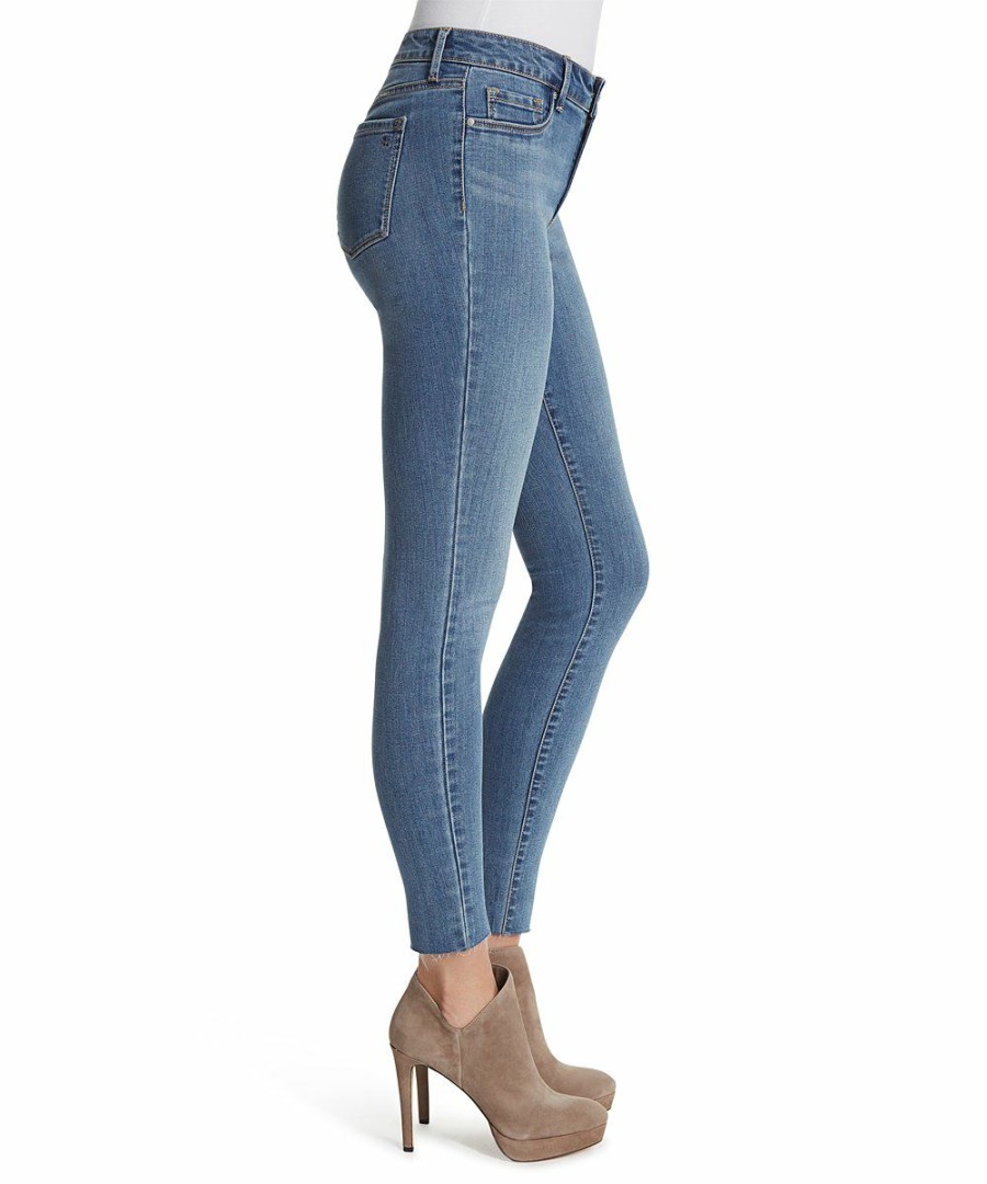 Women * | Outlet Jessica Simpson Medium Blue Premium Decorative-Pocket Kiss Me Skinny Jeans Women