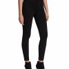 Women * | Flash Sale Jessica Simpson Black Ponte Kiss Me Skinny Jeans Women