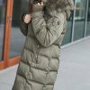 Women * | Budget Jessica Simpson Sage Faux Fur-Trim Long Puffer Coat Women & Plus