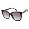 Women * | Top 10 Jessica Simpson Black & Gray Fade Cat-Eye Sunglasses For Women