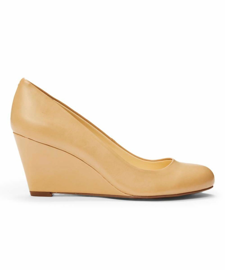 Women * | Top 10 Jessica Simpson Warm Camel Sanesa Wedge Women