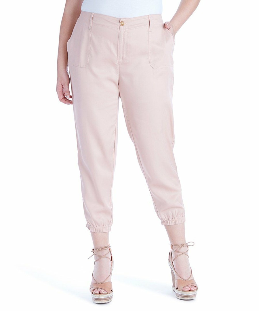 Women * | Discount Jessica Simpson Mahogany Rose Utility Crop Pants Women For Womens Plus