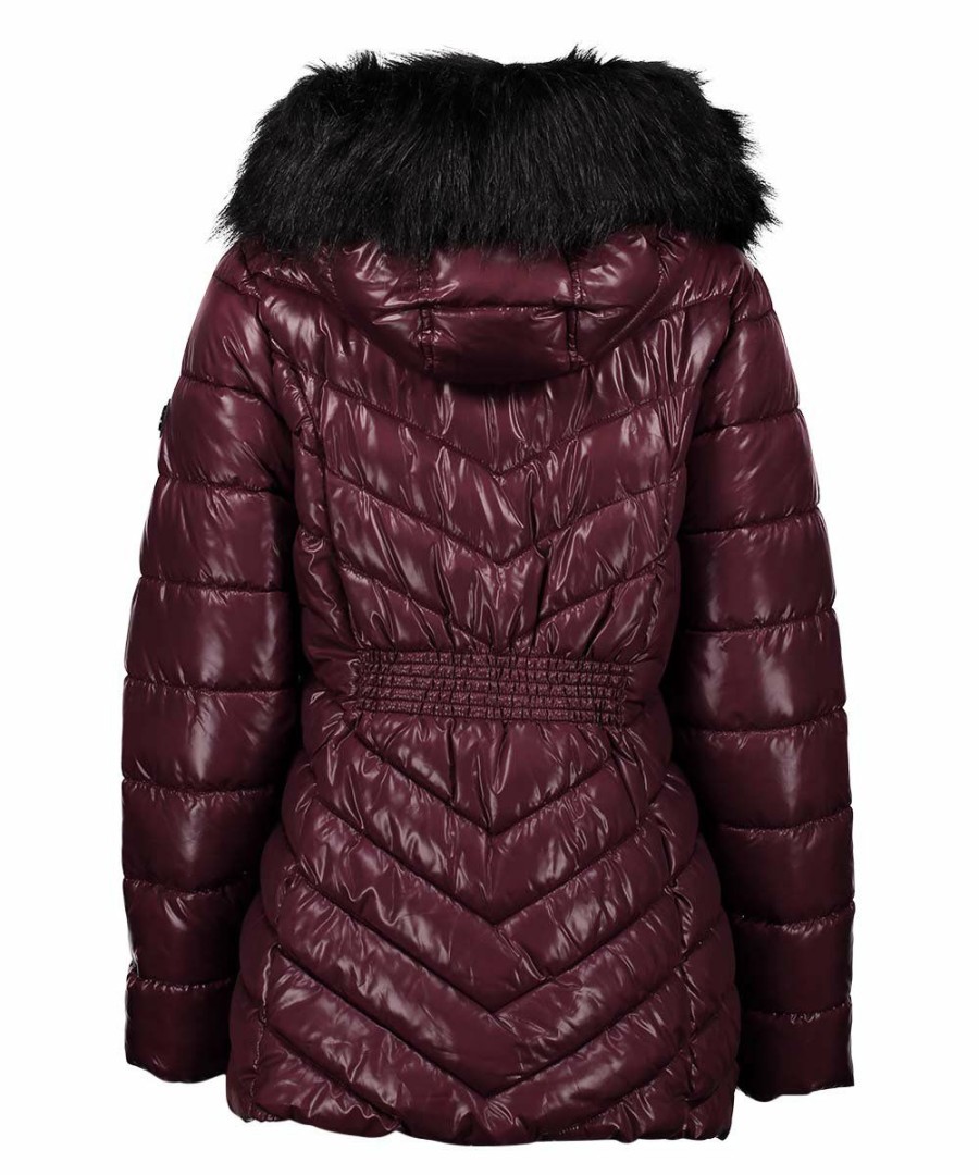 Women * | Best Deal Jessica Simpson Ruby Hooded Puffer Parka Women