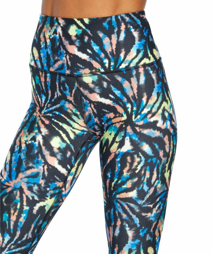 Women * | Best Reviews Of Jessica Simpson Soft Tie-Dye Swirl Contender Lux 25" Ankle Leggings Women